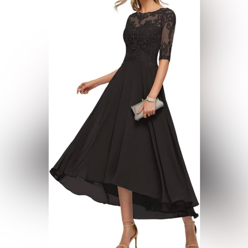 Elegant Black Evening Dress